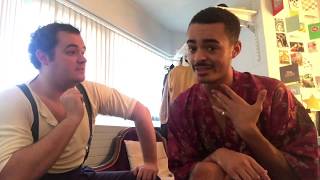 dressingroomchat  Episode 1  Layton Williams [upl. by Olaznog]