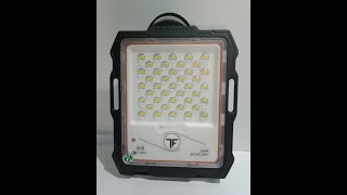 SOLAR LED FLOODLIGHT 100W IP67 MJD901 WITH or WITHOUT RADAR SENSOR [upl. by Amada]