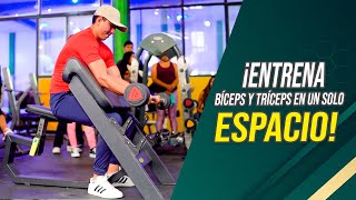 ¡ENTRENA BÍCEPS Y TRÍCEPS EN UN SOLO ESPACIO💪🔥🤯💯  Frank Serapión [upl. by Nesyrb]