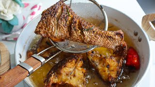 Caribbean Style Crispy Fried Croaker Fish [upl. by Shem]