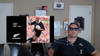 American Reacts To Jonah Lomu Highlights [upl. by Nossah]