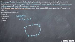 Examen UdeA  Problema de Razonamiento Logico 186 [upl. by Guy601]