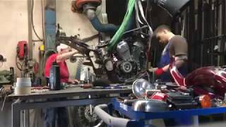 Honda Shadow VLX600 VT600 Complete Disassembly I Time Lapse [upl. by Adila766]