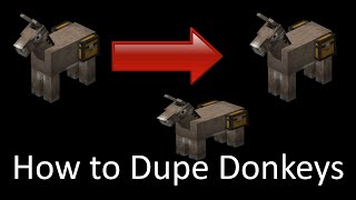 How to dupe Donkeys and kits on 0b0t amp 9b9t and others working with mules [upl. by Sieracki]