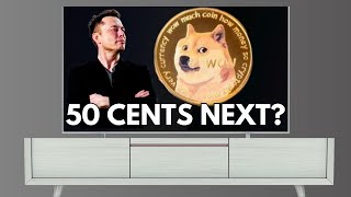 HUGE Can DOGECOIN DOGE get to 50 CENTS [upl. by Leahciam701]