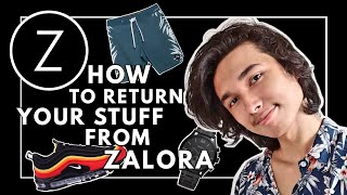 How to do a Refund or Return on ZALORA [upl. by Dine227]