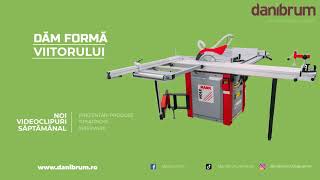 Prezentare circular cu masă mobilă Holzmann TS315VF2000 Table saw Holzmann TS 315 VF2000 [upl. by Aihtyc]