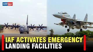 Gagan Shakti24 Emergency Landing Facilities activated by IAF across India for its aircraft [upl. by Fendig]