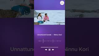 Unnattundi Gunde Song  ninnukori  nani  nivethathomas  shorts  trending  short  trend [upl. by Enelear238]