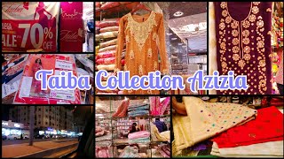 Azizia Market in JeddahTaiba Collection in JeddahSale CollectionPakistani Vlogger Saba [upl. by Oznohpla483]