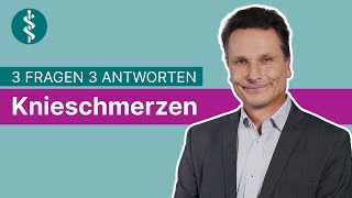 Knieschmerzen 3 Fragen 3 Antworten  Asklepios [upl. by Jensen487]