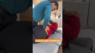 Sciatica pain chiropractic treatment trending shortfeed trend [upl. by Earej19]