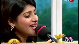 Ogo Brishti Amar Chokher Pata  Madhuraa Bhattacharya Live  Aakash Aat [upl. by Gautea114]