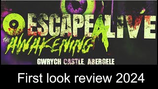 Escape Alive at Gwrych Castle  first look video 2024 [upl. by Adnoval]