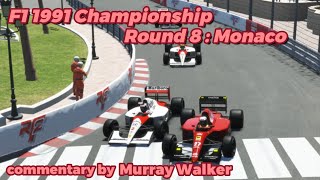 Rfactor 2 F1 1991 round 8 🇲🇨 Monaco [upl. by Lacim]