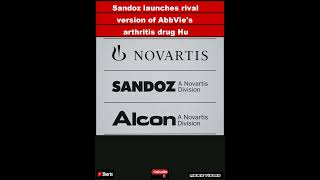 Sandoz launches rival version of AbbVies arthritis drug Humirashorts [upl. by Corny]