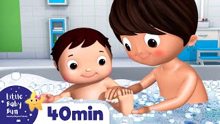 Bath Time  Nursery Rhymes amp Kids Songs  Little Baby Bum  Cartoons For Kids  More Nursery Rhymes [upl. by Ecidnac]