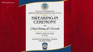 Norfolk Fire to swear in new chief [upl. by Maddi800]