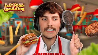 OS AMIGOS ABRIRAM UMA LANCHONETE  Fast Food Simulator [upl. by Tebazile626]