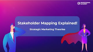 Stakeholder Mapping explained  Strategic Marketing Theories [upl. by Gloriana]