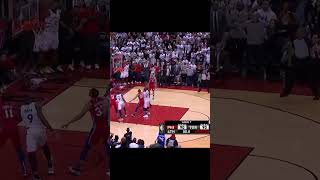 The Toronto Raptors scoring a deciding last minute buzzer beater song HeartBeats  quotchampionshipquot [upl. by Nealey]