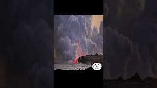 Shocking Footage Massive Underwater Volcano Eruption Caught on Camera volcano shorts sea [upl. by Nafets]