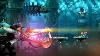 Rayman Legends 100 Walkthrough Part 23  World 4 Boss  A Madmans Creation [upl. by Ativad]