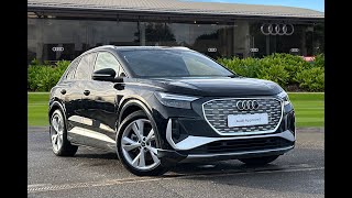 Approved Used Audi Q4 ETron Q4 S line 40 etron  Blackburn Audi [upl. by Celinda]