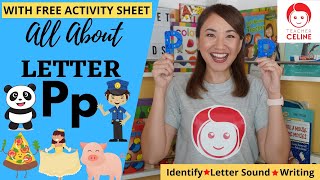 Letter Pp  Phonics  Alphabet Songs  Storytelling  Kids Song  Online Learning [upl. by Ainitsirc50]