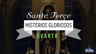 Santo Terço dos Mistérios Gloriosos  2 de Outubro [upl. by Namreg411]