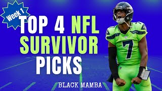 Black Mambas 4 NFL Survivor Pool Picks for Week 1 Plus One to Avoid [upl. by Nonnahsal]