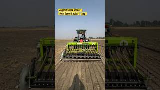 Jagatjit Super Seeder John Deere 4WD [upl. by Sineray]