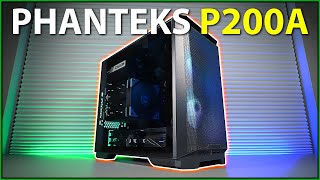 Phanteks P200A  New BUDGET ITX Case [upl. by Nosecyrb]