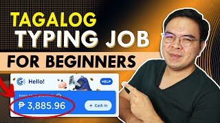 Legit Typing Job na Tagalog for Beginners 2024 Gcash Payout [upl. by Yhtommit]