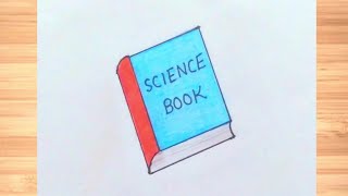 How to draw a book step by step very easy simple book drawing  किताब का चित्र  book drawing easy [upl. by Meghan973]