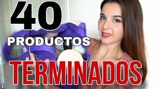 âœ… PRODUCTOS TERMINADOS  Casi 40 PRODUCTOS de Mercadona Primor Maquillalia [upl. by Damara]