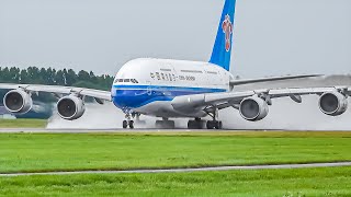 20 MINS of Landings amp Takeoffs at AMS  Amsterdam Schiphol Airport Plane Spotting [upl. by Ziana]