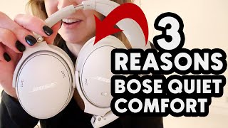 Bose QuietComfort Bluetooth Headphones Review 3 Reasons Why [upl. by Annavaig816]