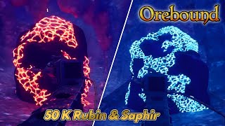 OREBOUND ⛏️Demo ▪️ 017  50K RUBIN amp SAPHIR  EDELSTEINE gehen in PRODUKTION  AT [upl. by Oiramel]