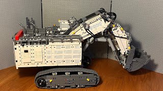 Liebherr R 9800 Excavator Retired Lego Set Review [upl. by Flodnar]