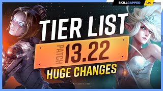 NEW TIER LIST for PATCH 1322  HUGE MAGE CHANGES [upl. by Glenden]