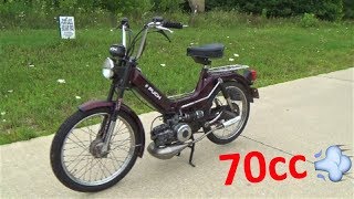 70cc Puch Maxi Kit Install [upl. by Ambert]