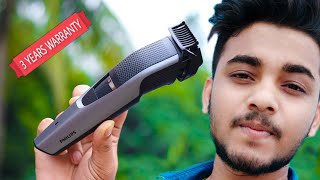 PHILIPS TRIMMER 3000 Series Make COOL Beard Style Philips BT321115 Review [upl. by Orferd]