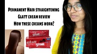 Permanent Hair straightening  Glatt hair straightener Review [upl. by Olivier473]