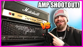 AMP SHOOTOUT PRS MT 100 VS MARSHALL JVM 50 [upl. by Niall]