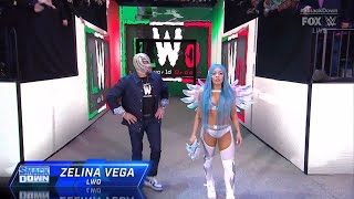 Zelina Vega Entrance  WWE SmackDown April 05 2024 [upl. by Wadesworth]