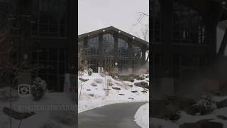 Winter at the Lodge at Woodloch 🌨️ woodloch pocono winter snowday spa resort pennsylvania [upl. by Abshier]