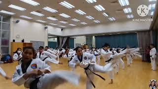 TAEKWONDO POOMSAE 6  TAEGUK 6 JANG satisfying sports pattern taekwondo martialarts viral [upl. by Neale91]