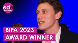 Femme Star George MacKay Thrilled to Share Award With Nathan StewartJarrett [upl. by Eelrebmyk507]