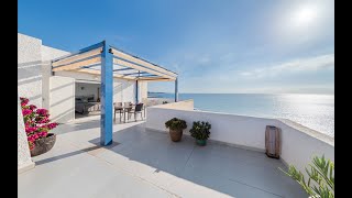 APIV0596 Stunning first line beach top floor with 360 degrees sea views VERA PLAYA [upl. by Obadias]